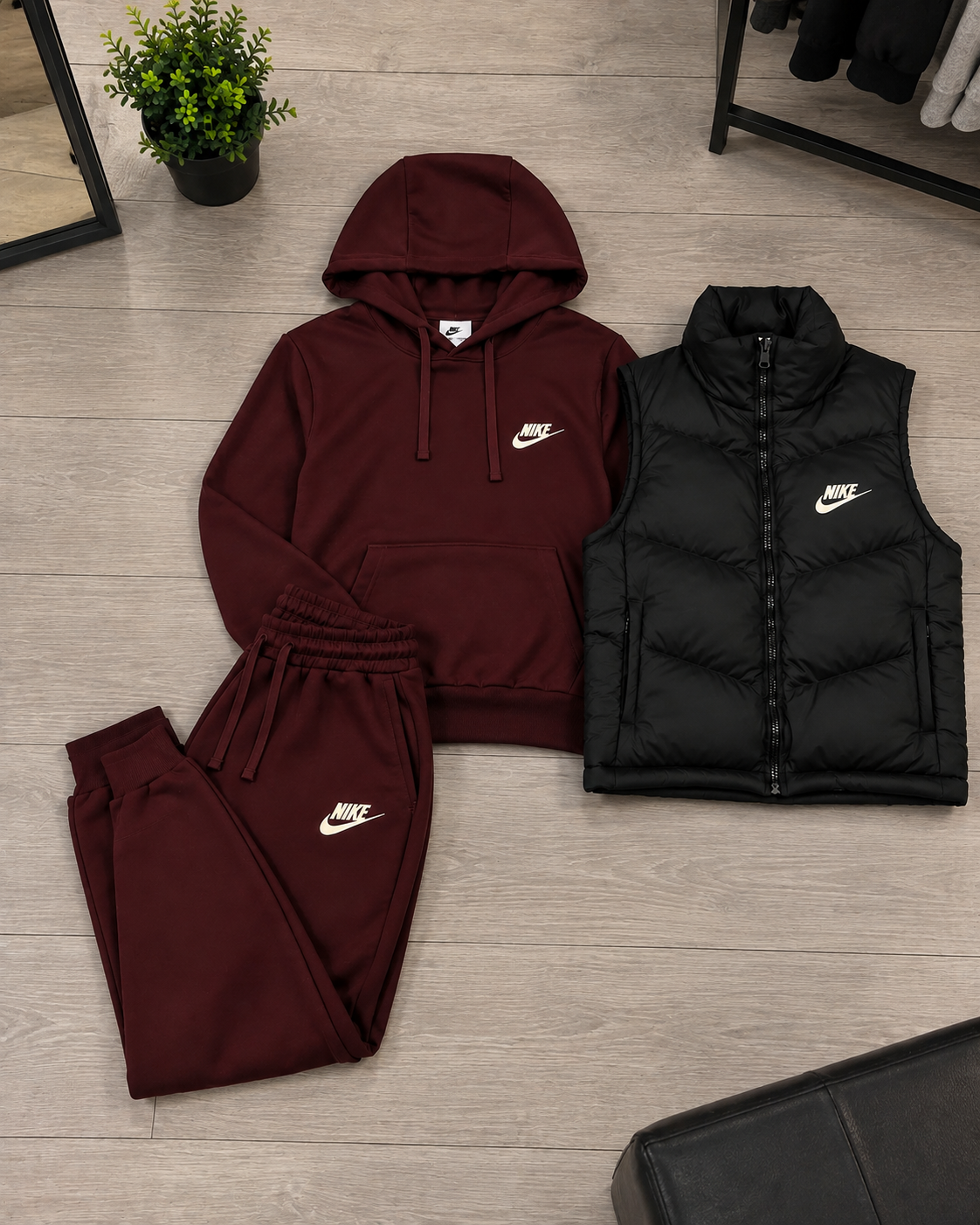 Essential 3-Piece Padded Tracksuit Set