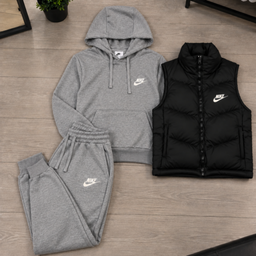 Essential 3-Piece Padded Tracksuit Set
