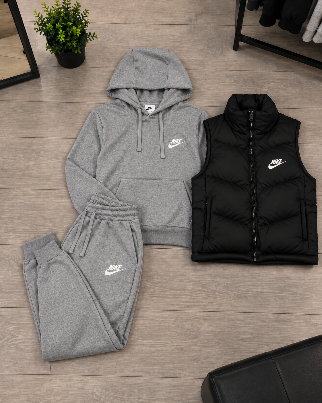 Essential 3-Piece Padded Tracksuit Set