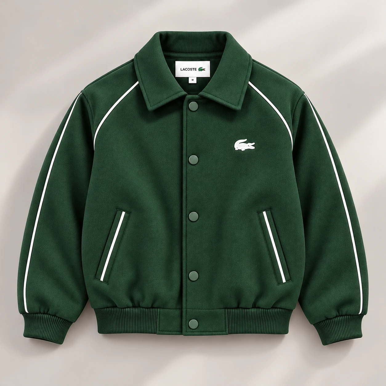 Heritage Varsity Jacket – Forest Green
