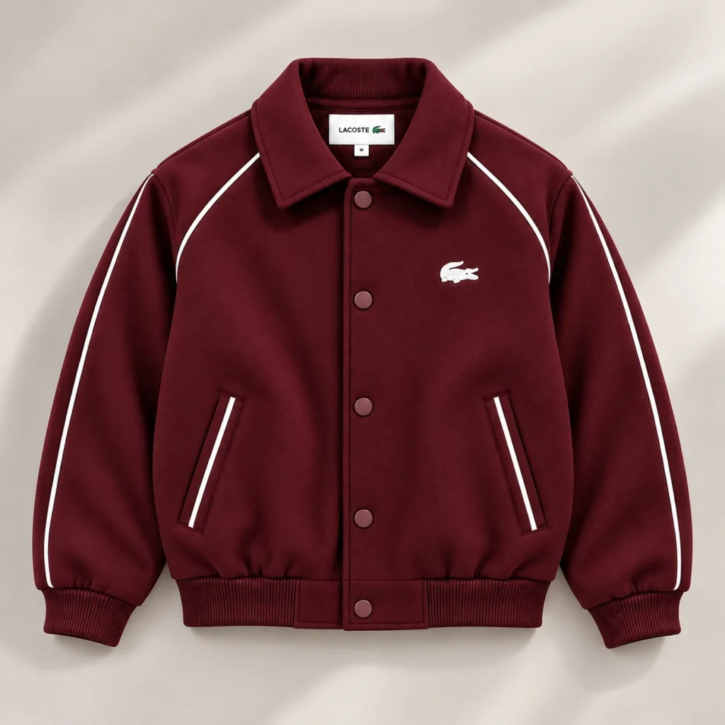 Heritage Varsity Jacket – Burgundy