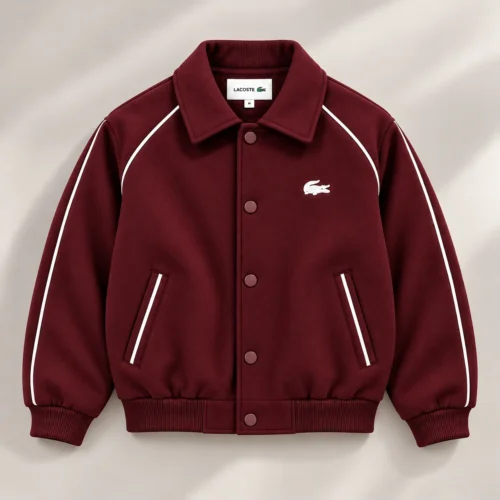 Heritage Varsity Jacket – Burgundy