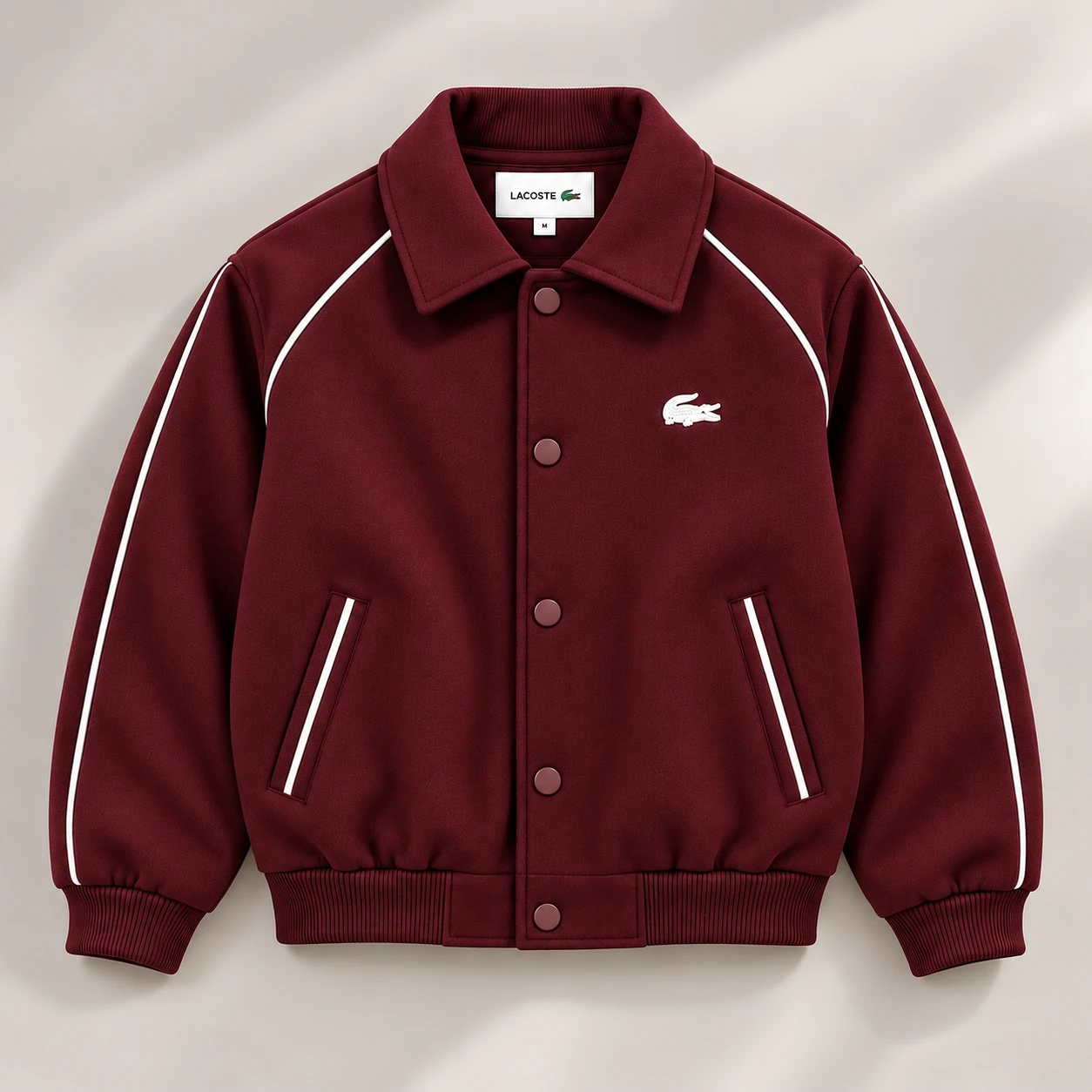 Heritage Varsity Jacket – Burgundy