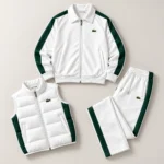 Premium 3-Piece Tracksuit Set – Jacket, Puffer Vest & Joggers