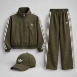 Urban Grid - 3-Piece Tracksuit Set