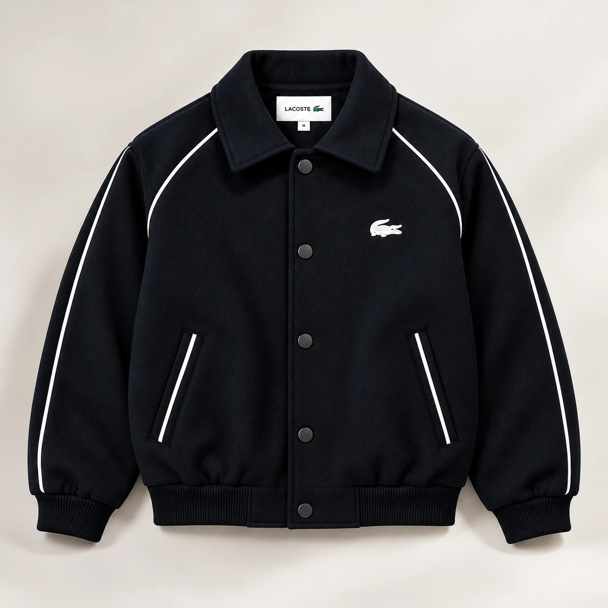 Heritage Varsity Jacket – Black
