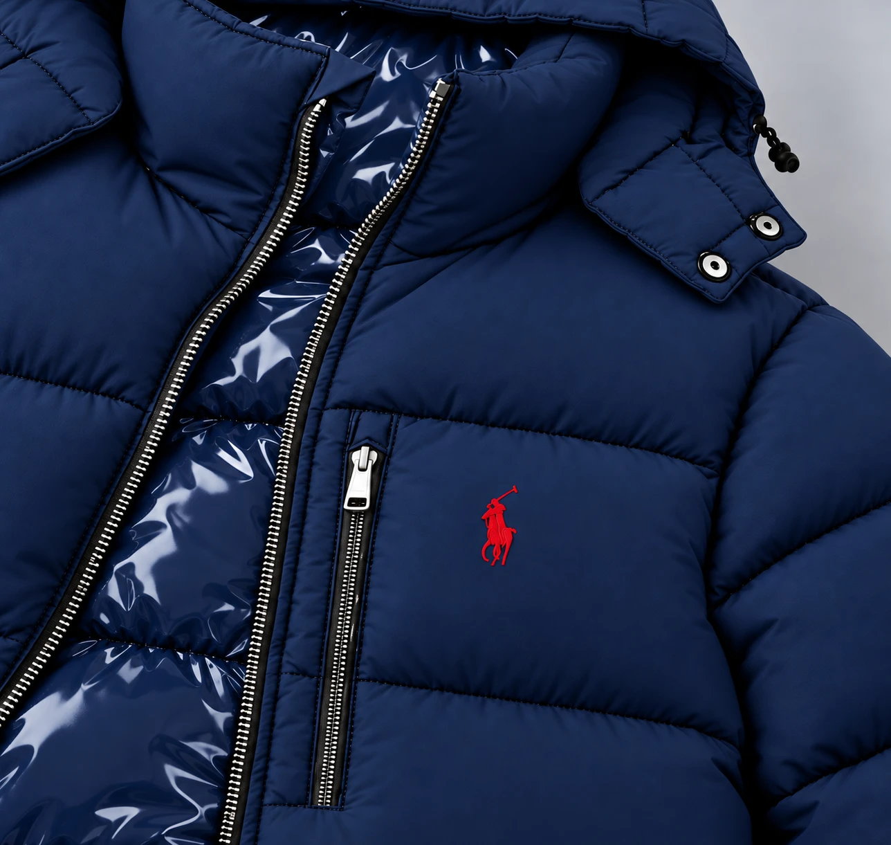 Premium Reversible Gloss Puffer Jacket