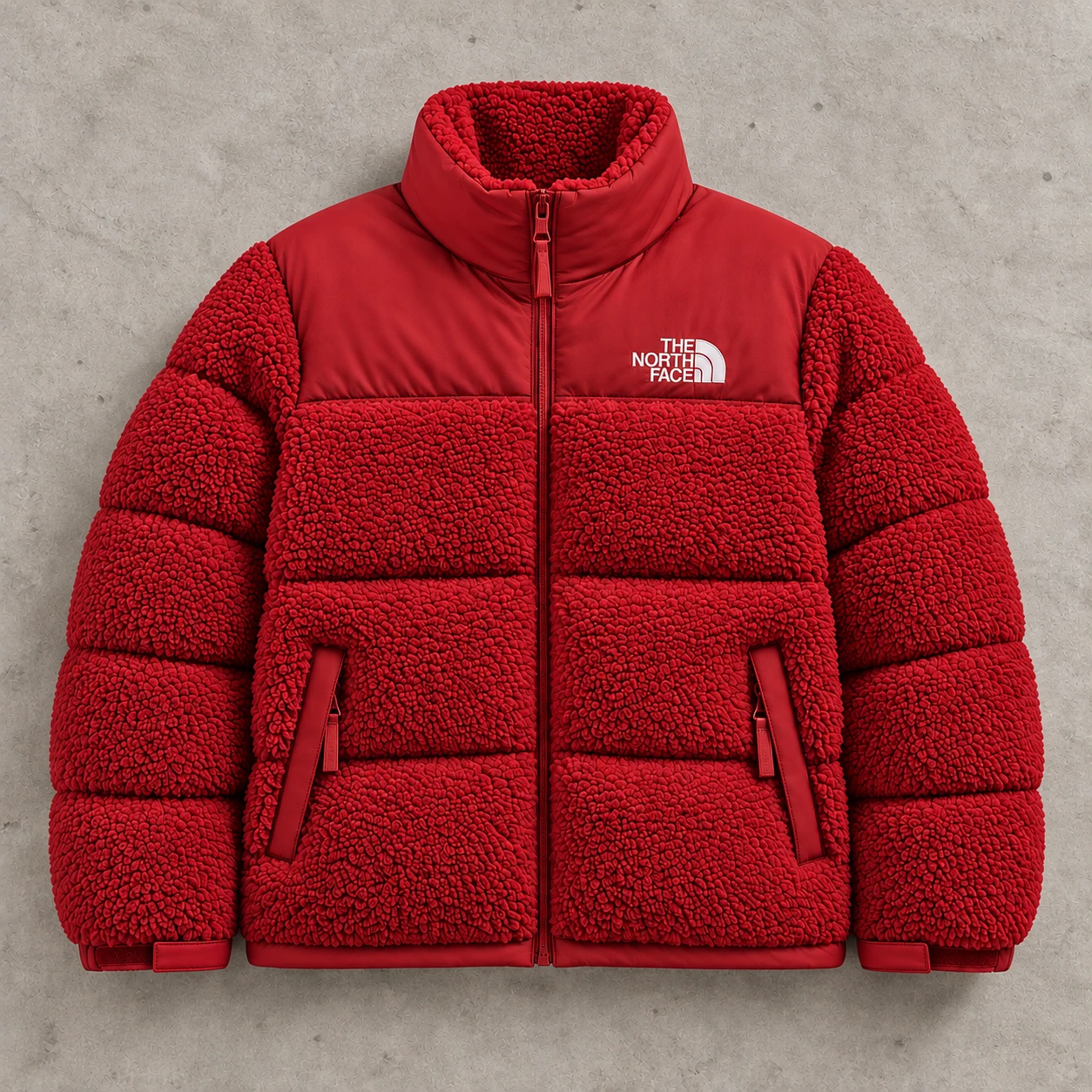 Arctic Sherpa | Winter Jacket – Red