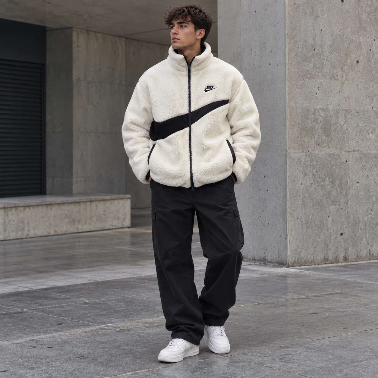 Nike Reversible Sherpa Puffer Jacket